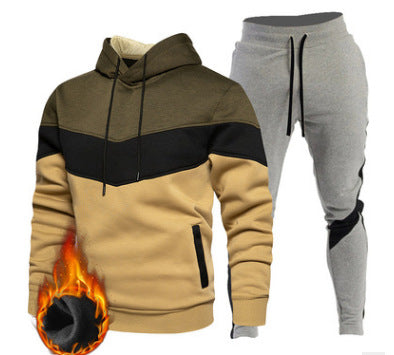 Hooded Sportswear Set - Casual Two-Piece Hoodie & Jogger Suit - Glowify