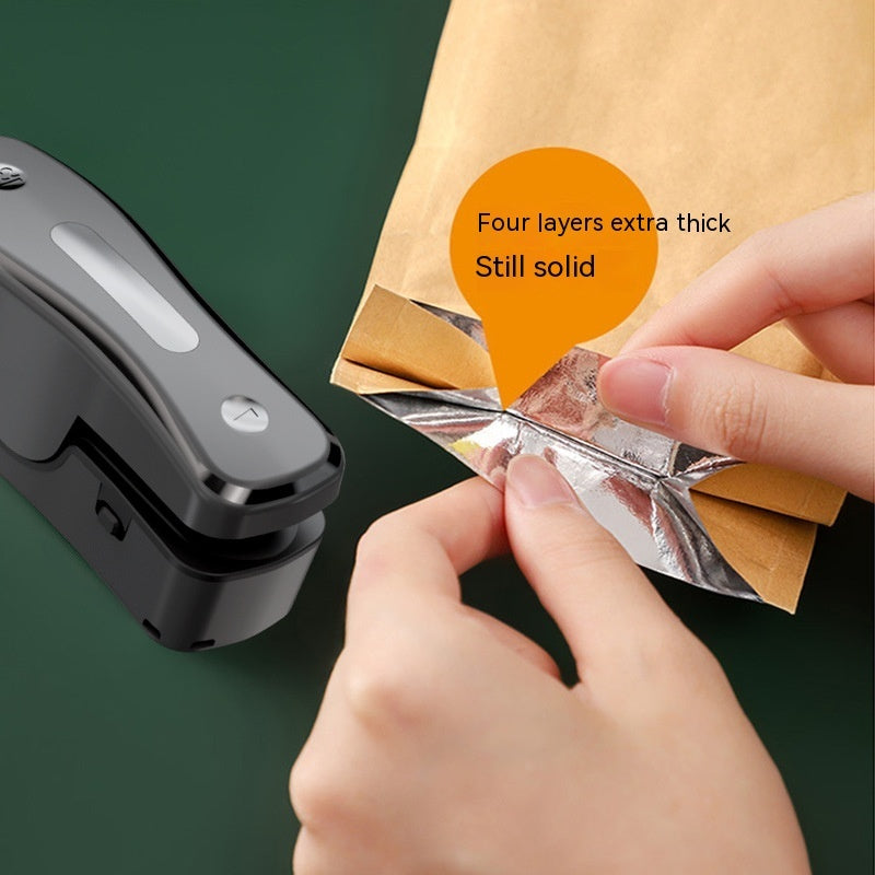 Rechargeable Mini Heat Sealer – USB-C Portable Food Bag Sealing Machine for Fresh Storage - Glowify