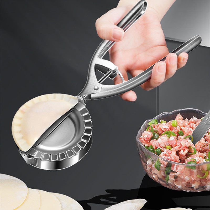Stainless Steel Dumpling Maker Press – Perfectly Sealed Dumplings in Seconds | Easy Homemade Dumplings, Pierogi & Empanadas Tool - Glowify