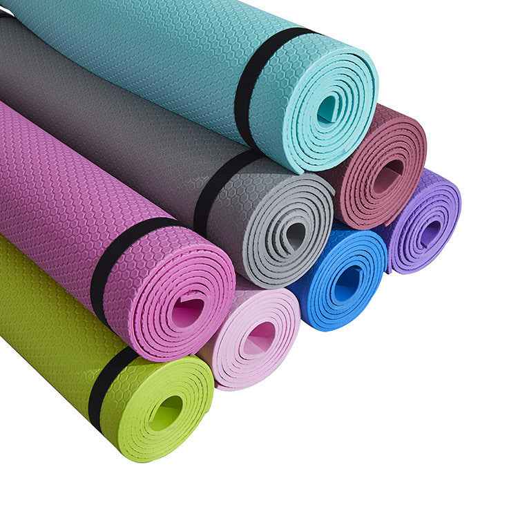 Eco-Friendly NBR Yoga Mat – Thick Non-Slip Fitness & Workout Mat for Home and Gym - Glowify