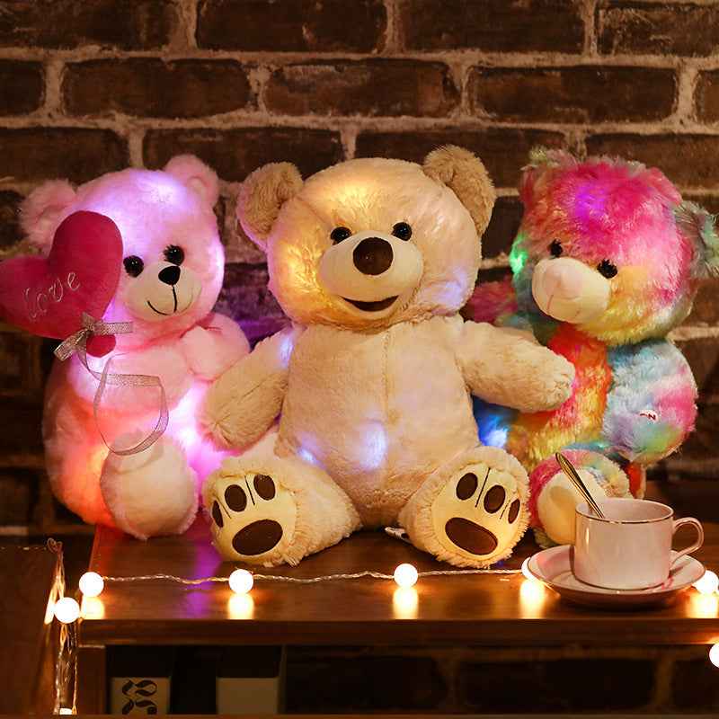 Glowing Plush Animal Gifts – Light-Up Bear, Owl, Hippo & More for Romantic Occasions - Glowify
