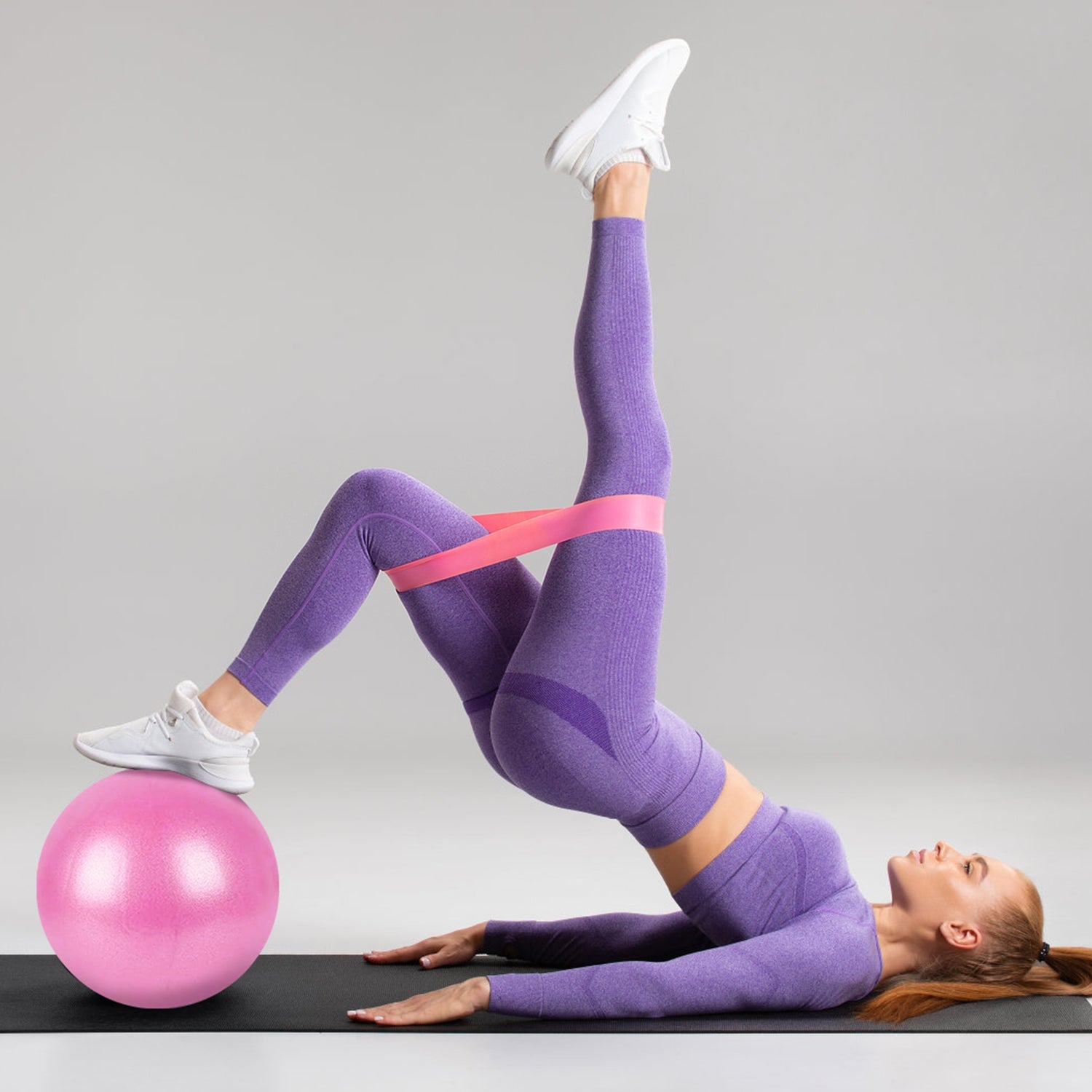 14-Piece Pilates Ring Kit for Women – All-in-One Home Workout Set with Yoga Ball, Resistance Bands & Accessories