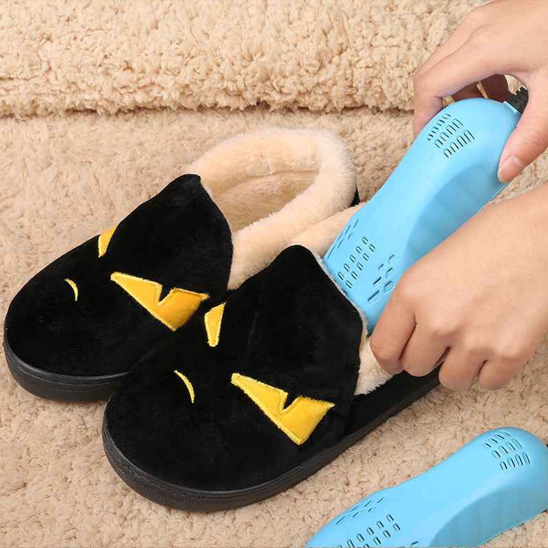 Electric Shoe Dryer & Deodorizer – Quick-Drying Warmer for Home Use, Compact Design in Pink/Blue - Glowify