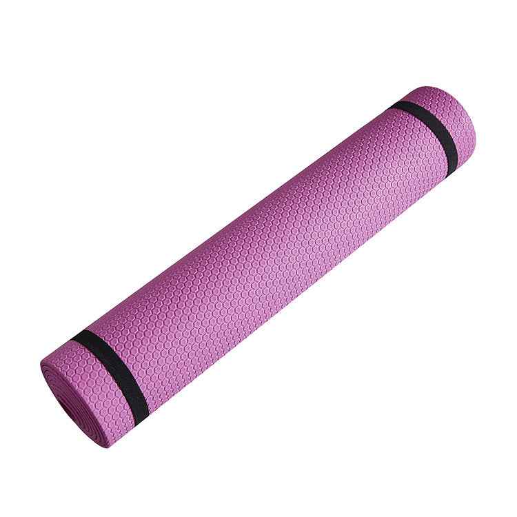 Eco-Friendly NBR Yoga Mat – Thick Non-Slip Fitness & Workout Mat for Home and Gym - Glowify