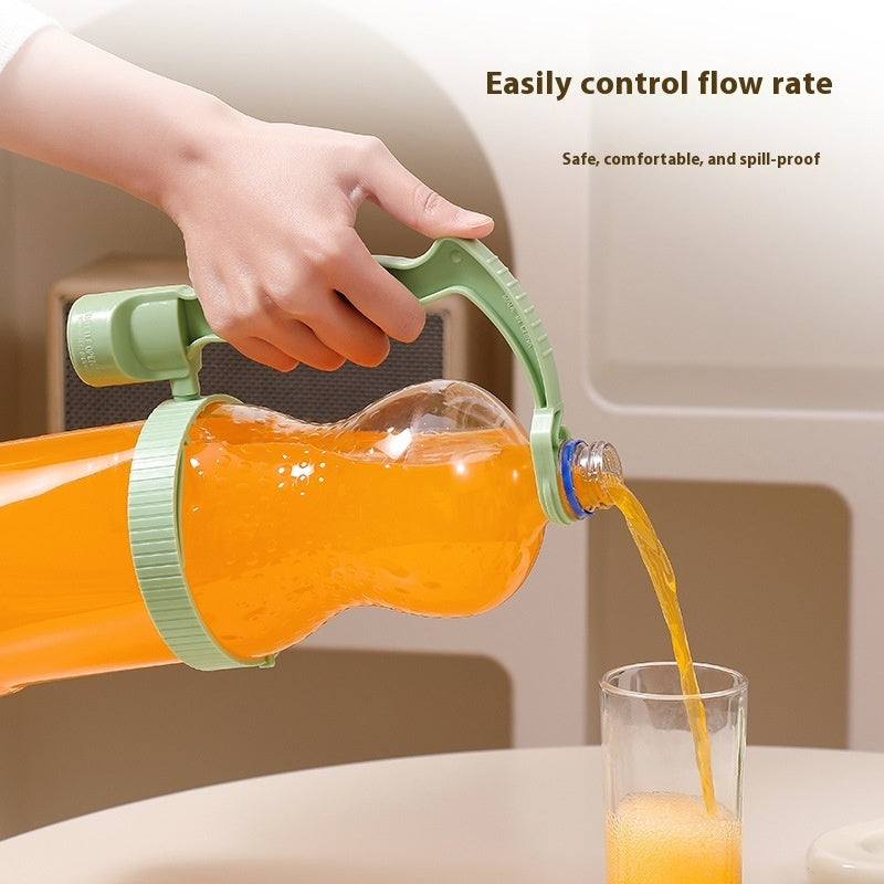 Adjustable Beverage Bottle Handle Holder – Multi-Use Pouring Handle for Oil, Drinks & Bottles - Glowify