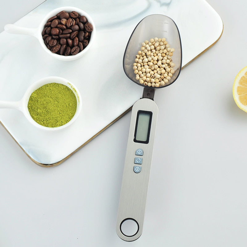 Digital Measuring Spoon Scale for Accurate Food & Baking Measurements - Glowify