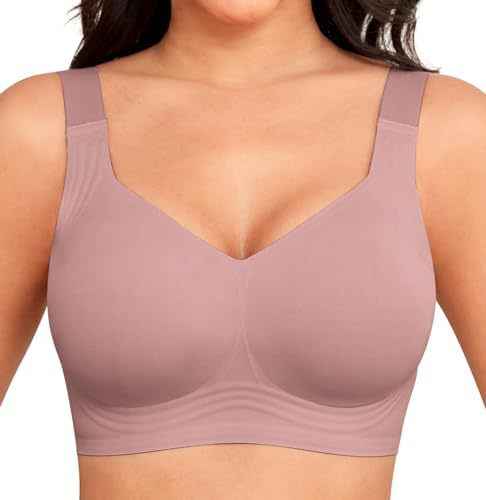 Glowify Comfy Wireless Bra – Full Coverage, All-Day Comfort Wireless Bra - Glowify