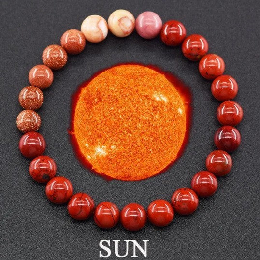 Universe Energy Couples Bracelet – Matte Stone Bead Bracelet for Balance, Connection & Style (Unisex) - Glowify