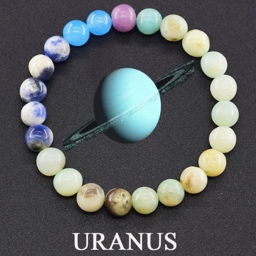 Universe Energy Couples Bracelet – Matte Stone Bead Bracelet for Balance, Connection & Style (Unisex) - Glowify
