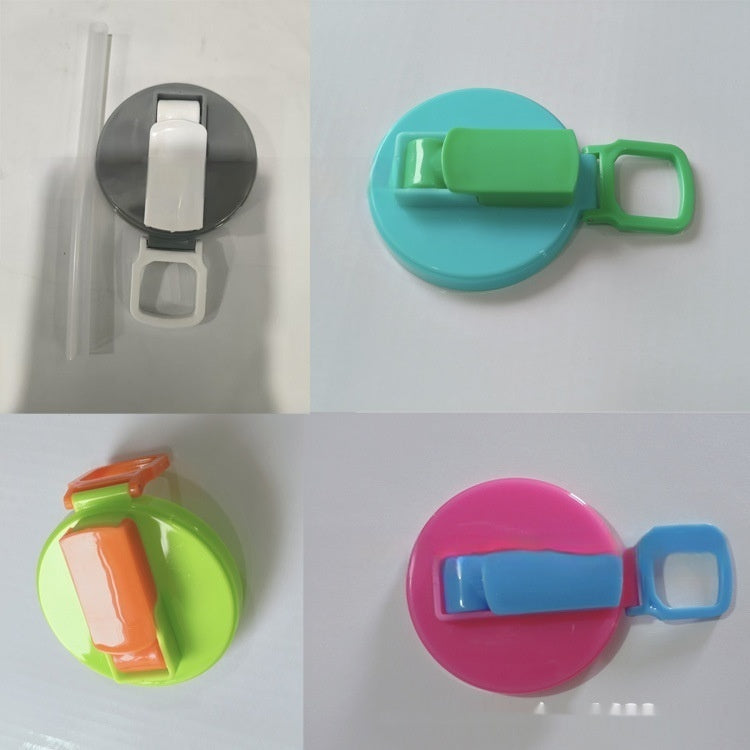 Reusable Soda Can Lid with Straw – Anti-Spill Beverage Can Stopper for Coke, Beer & Drinks - Glowify