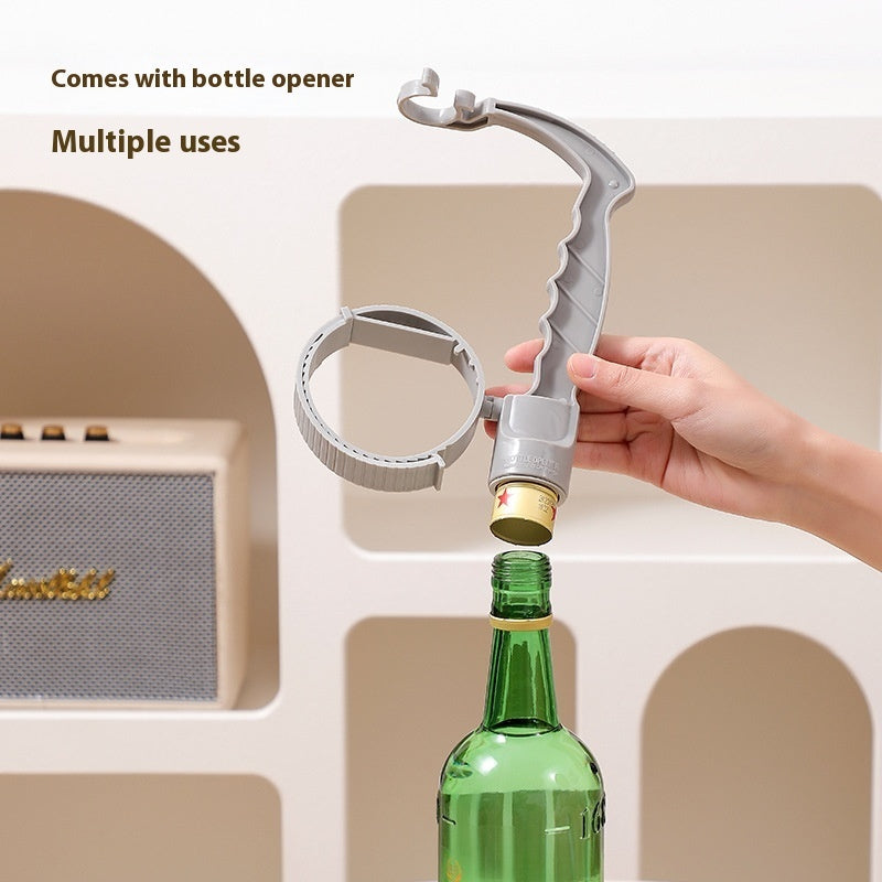 Adjustable Beverage Bottle Handle Holder – Multi-Use Pouring Handle for Oil, Drinks & Bottles - Glowify