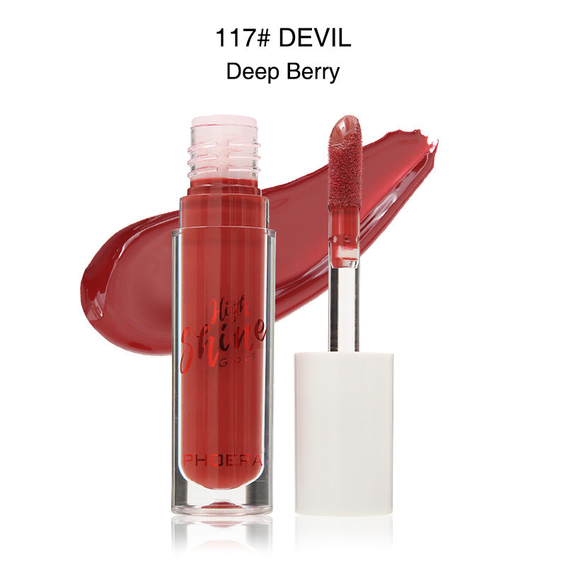 Solid Jelly Lipstick Crystal Lip Balm – Long-Lasting Moisturizing Lip Glaze with Grape Seed & Cucumber (30g) - Glowify