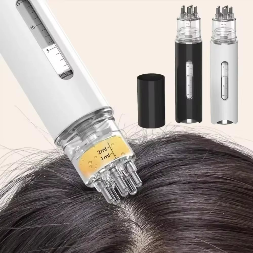 Scalp Applicator Liquid Comb – Portable Scalp Massage & Essential Oil Applicator Tool - Glowify