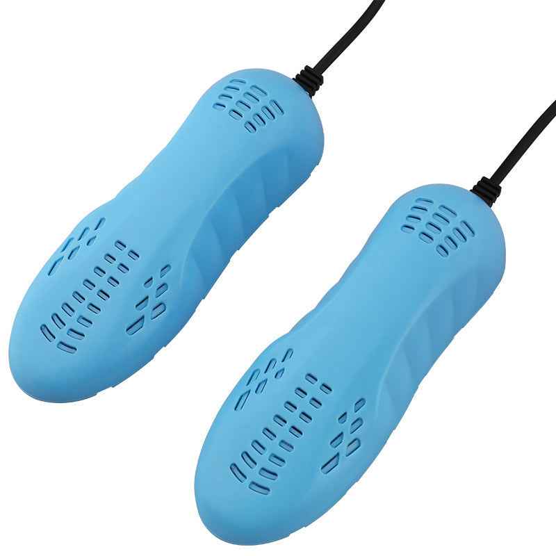 Electric Shoe Dryer & Deodorizer – Quick-Drying Warmer for Home Use, Compact Design in Pink/Blue - Glowify