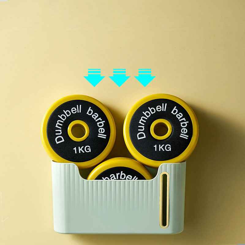 Wall-Mounted Garbage Bag Storage Box – Punch-Free Kitchen Trash Bag Organizer (Minimalist Design)